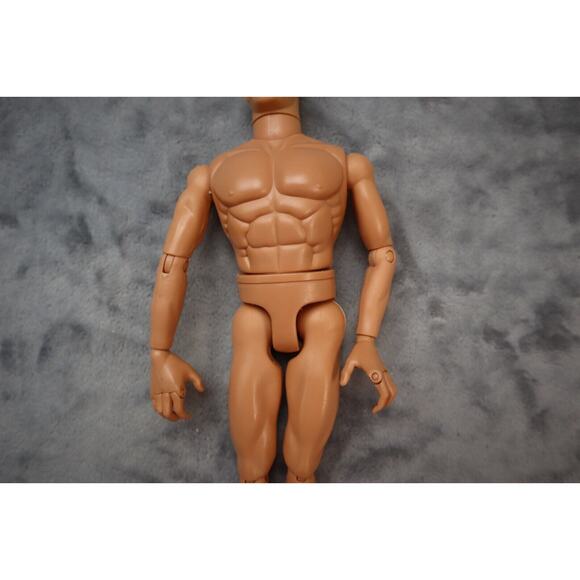 Vintage 1996 Hasbro GI Joe Boy Doll Action Figure Outfit Jointed Beige Outfit - Picture 10 of 16